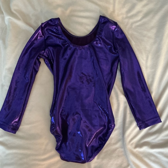 ⭐️ 2/$60 ⭐️ NWOT GK 3/4 Sleeve RHINESTONE Gymnastics Leotard - Picture 5 of 5